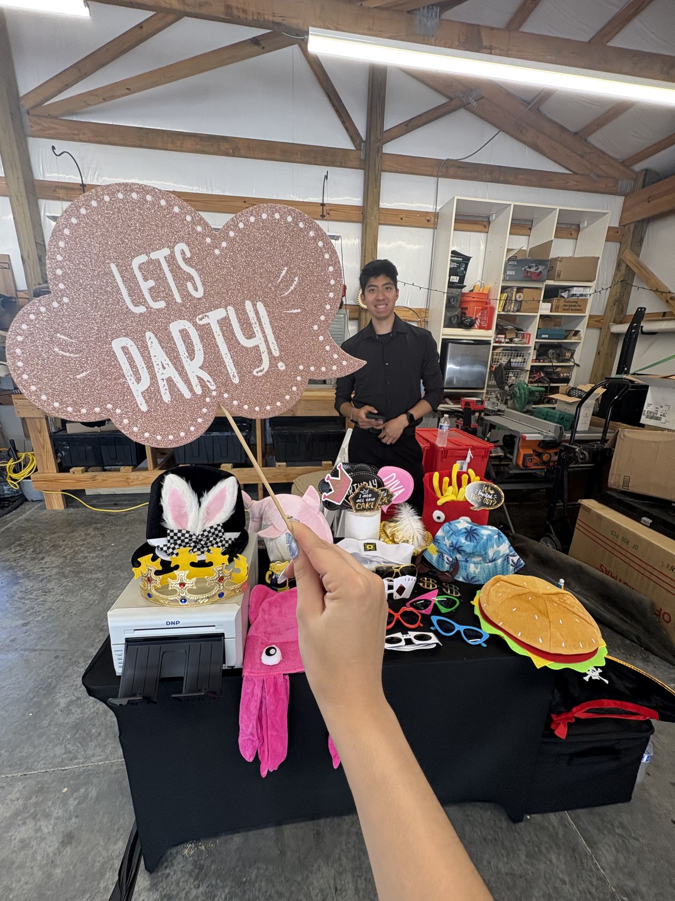 AJM PopBooth event